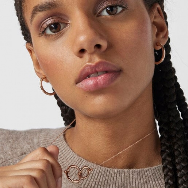 Tous Basics Small Ohrringe Rosa Gold | Österreich-GSFBQA819