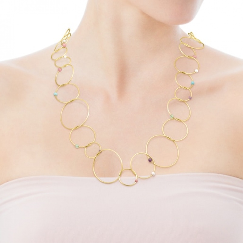 Tous Batala With Gemstones Halskette Gold | Österreich-UOLDHK862