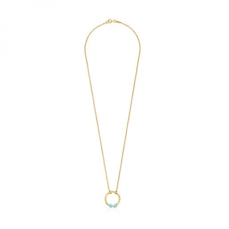 Tous Batala With Howlite Halskette Gold | Österreich-XSGOJU746