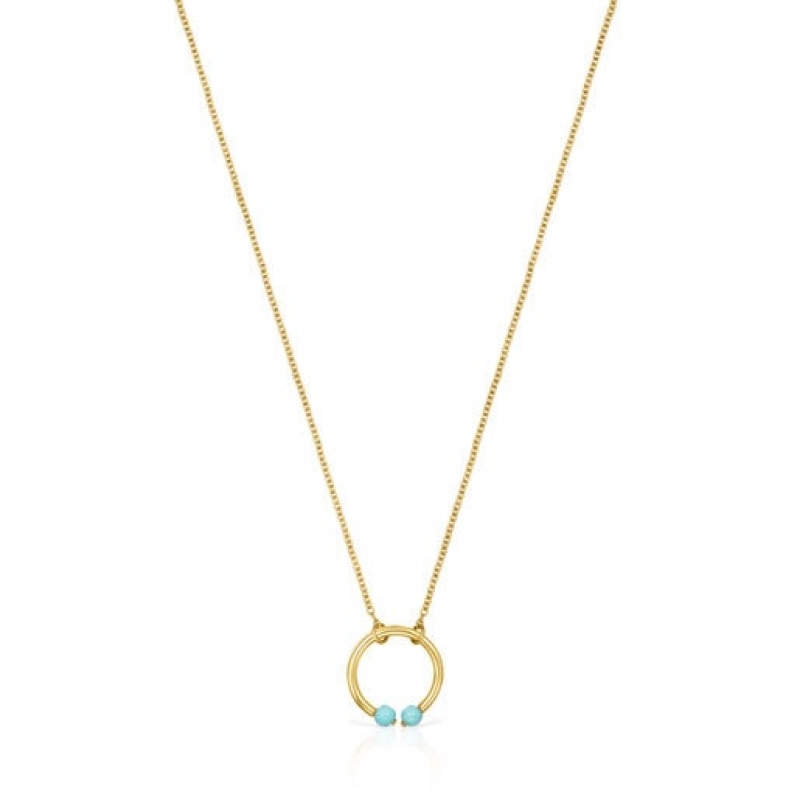 Tous Batala With Howlite Halskette Gold | Österreich-XSGOJU746