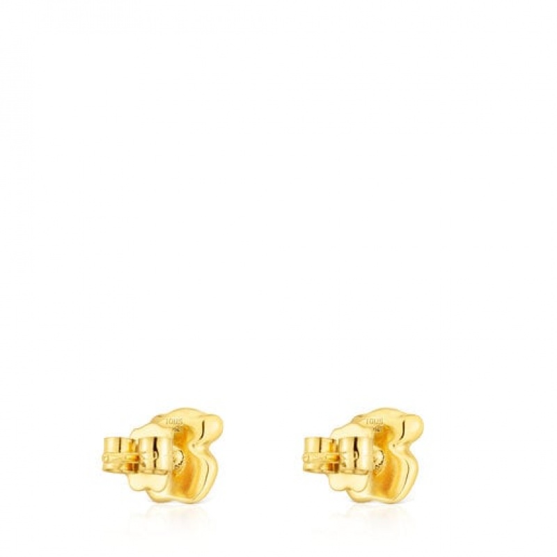 Tous Bear Balloon Ohrringe Gold | Österreich-BAJKTX269