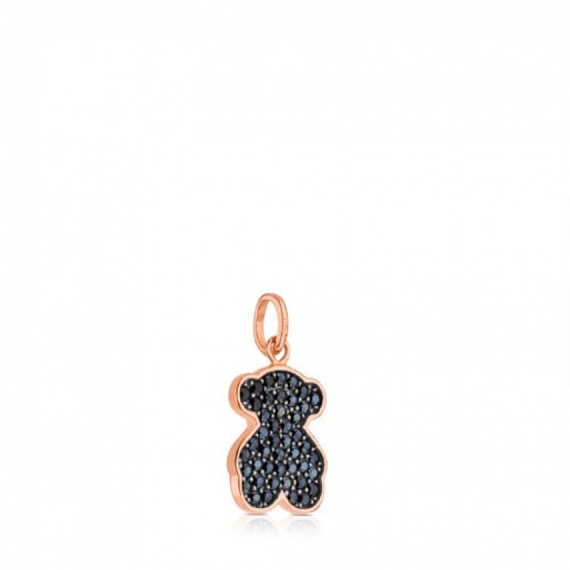 Tous Bear Motif Motif With Spine Anhänger Rosa Gold | Österreich-RVPKUY175