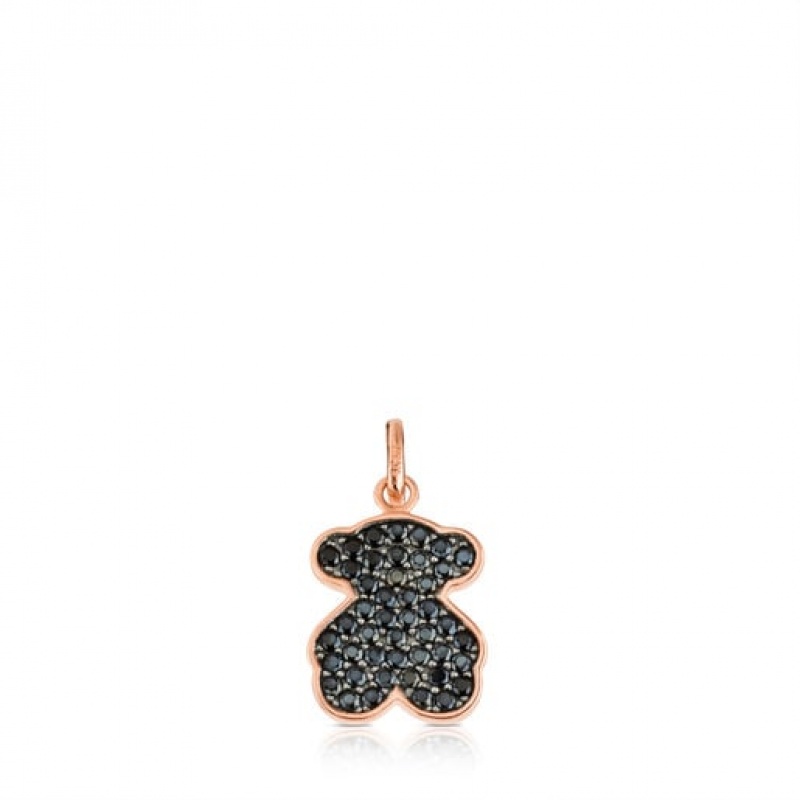Tous Bear Motif Motif With Spine Anhänger Rosa Gold | Österreich-RVPKUY175