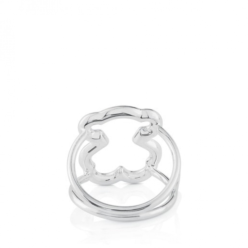 Tous Bear Motifs New Carrusel Ring Silber | Österreich-CLHANU378