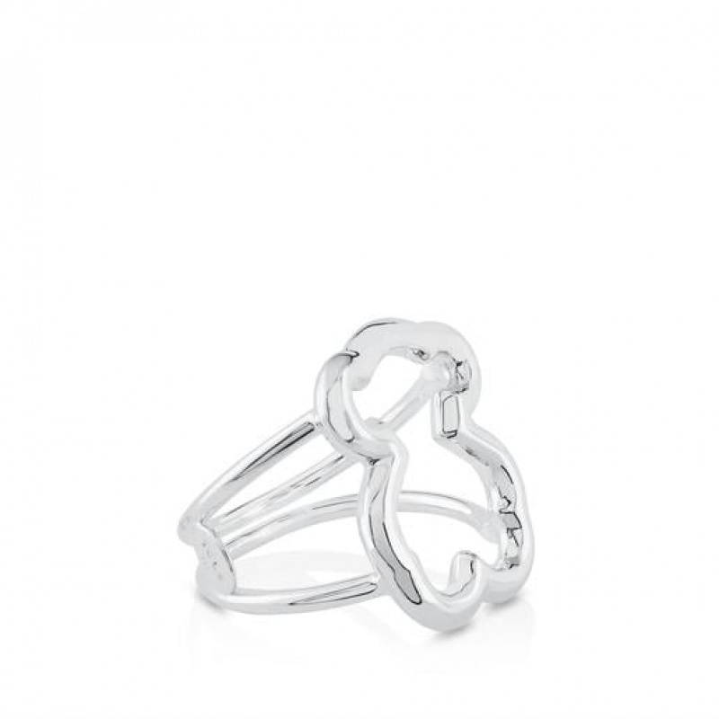 Tous Bear Motifs New Carrusel Ring Silber | Österreich-CLHANU378