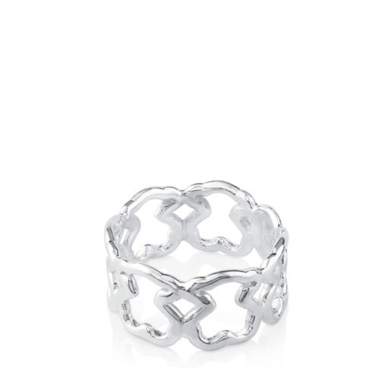 Tous Bear Motifs New Carrusel Ring Silber | Österreich-HYDVIT147