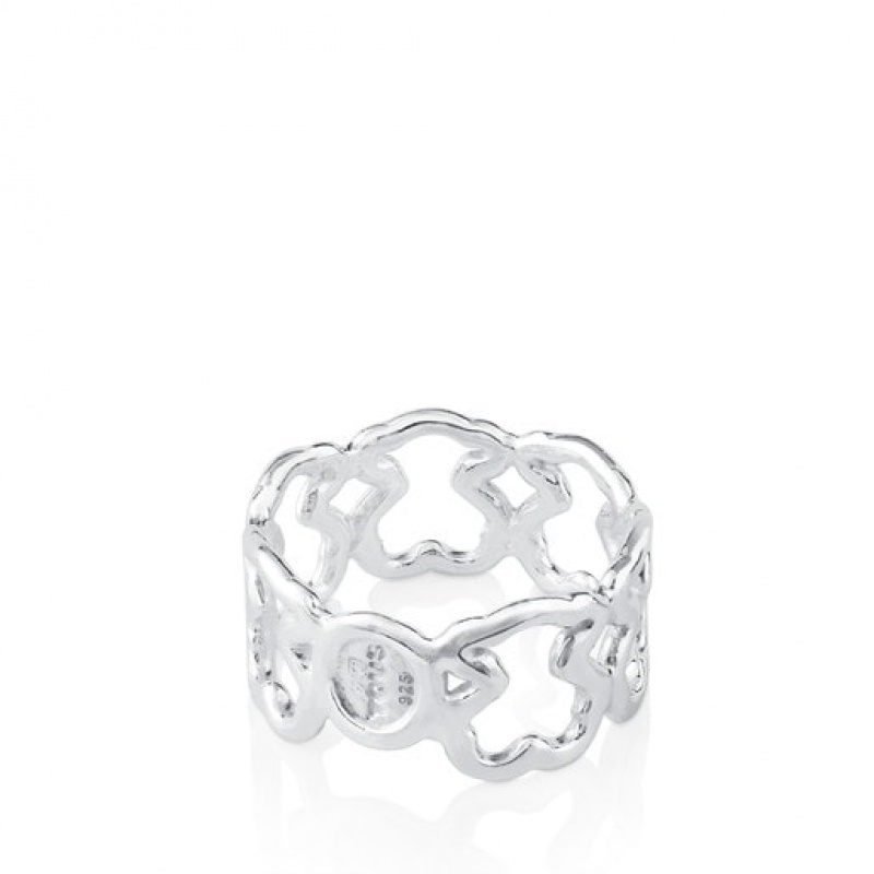 Tous Bear Motifs New Carrusel Ring Silber | Österreich-HYDVIT147