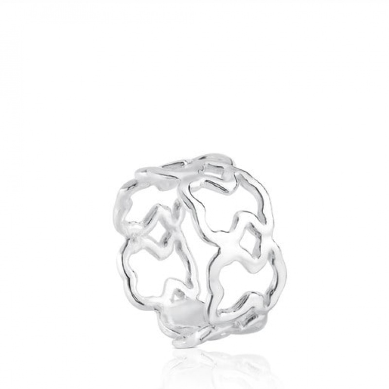 Tous Bear Motifs New Carrusel Ring Silber | Österreich-HYDVIT147