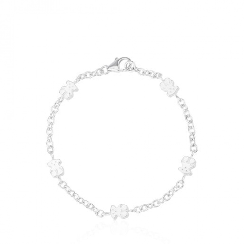 Tous Bear Motifs Sweet Dolls Armband Silber | Österreich-GHOLJA514