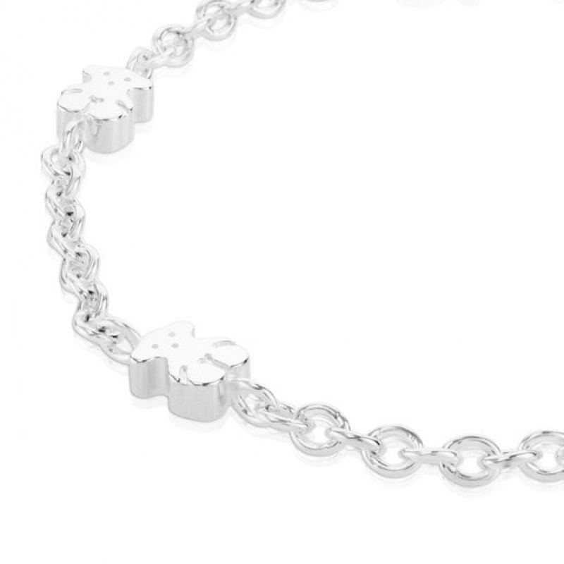Tous Bear Motifs Sweet Dolls Armband Silber | Österreich-GHOLJA514
