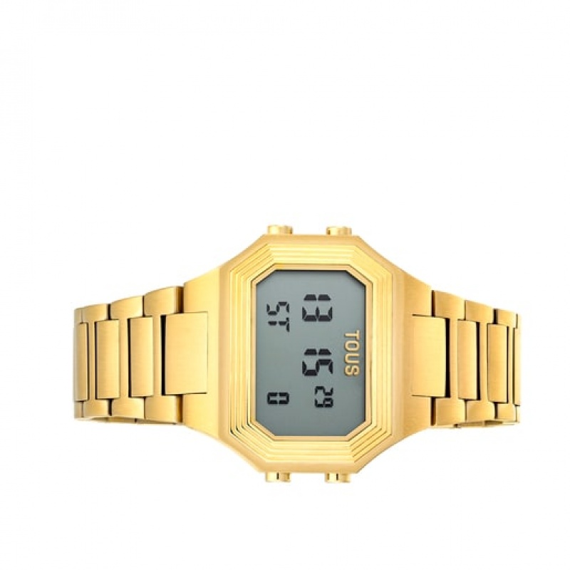 Tous Bel Air With Steel Riemen Digitale Uhren Gold | Österreich-KMPZCN396