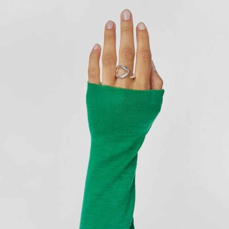 Tous Bent Open Ring Silber | Österreich-DUWNIJ196
