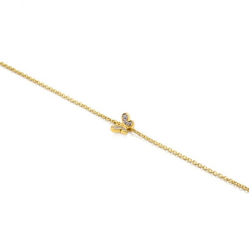 Tous Bera With Diamond Armband Gold | Österreich-ELCTGW570