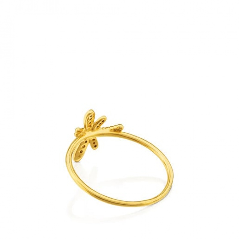 Tous Bera With Diamond Ring Gold | Österreich-ZSAION407