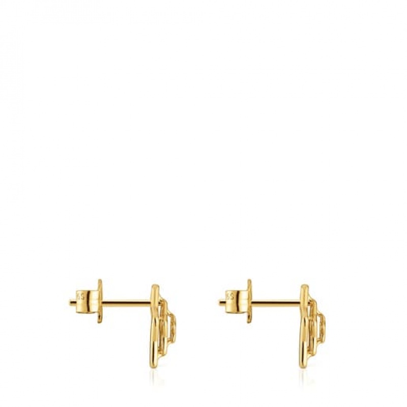 Tous Bickie Star Ohrringe Gold | Österreich-VDLZEB540