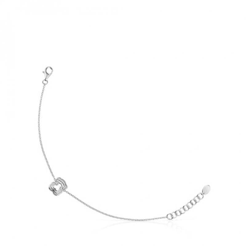 Tous Bickie Triple Bear Armband Silber | Österreich-JXWUYP402