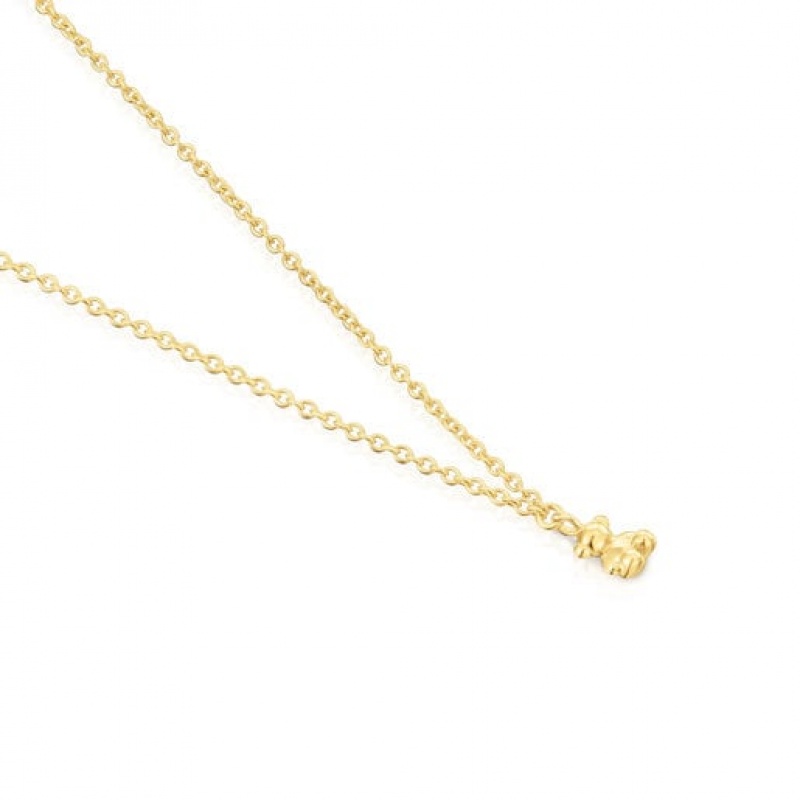 Tous Bold Bear Halskette Gold | Österreich-YFROTL429