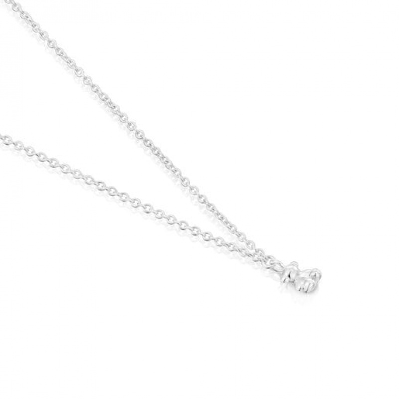 Tous Bold Bear Halskette Silber | Österreich-QYSKLP653