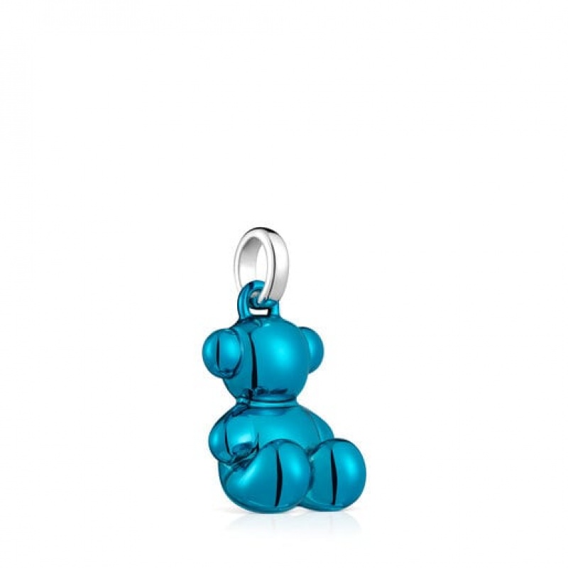 Tous Bold Bear Steel Anhänger Blau | Österreich-CHDOIB317