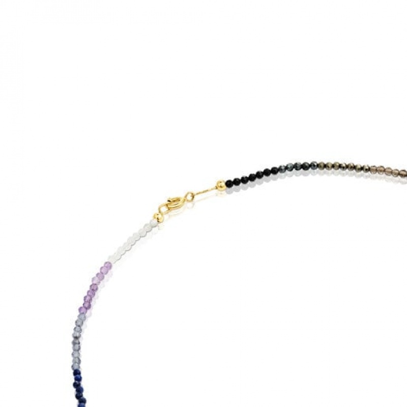 Tous Bold Bear With Gemstones Halskette Gold | Österreich-WNHOQZ215