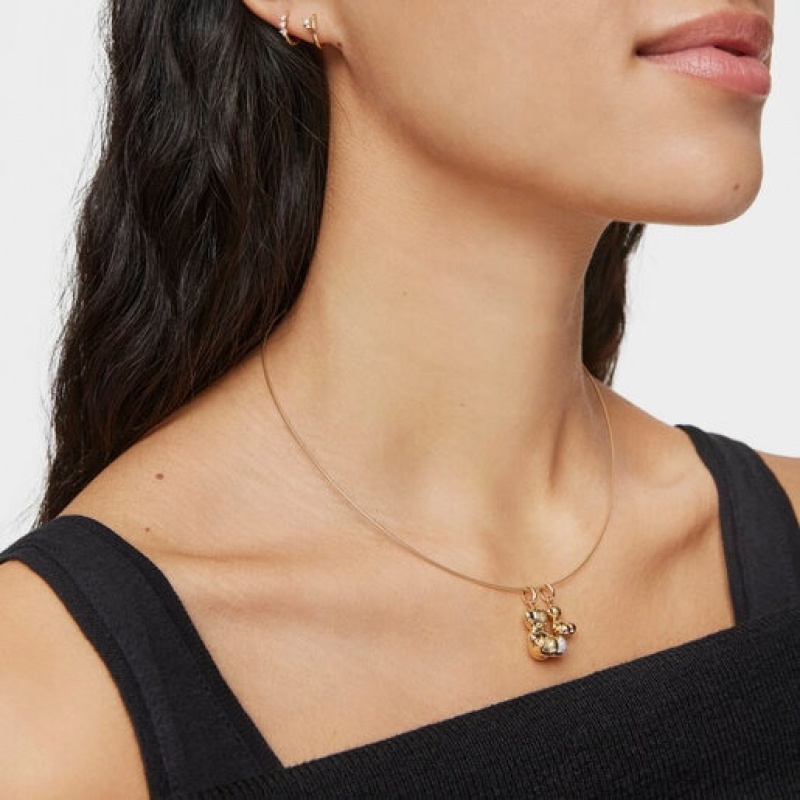 Tous Bold Bear diamond Anhänger Gold | Österreich-ANIVEM906
