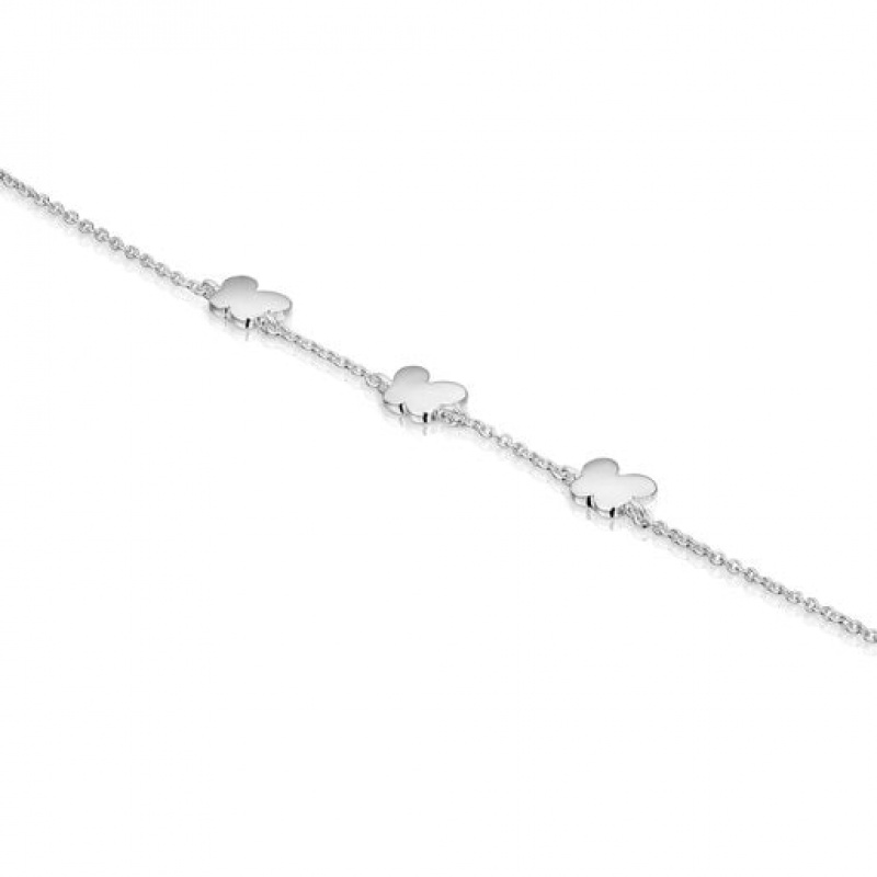 Tous Bold Motif Motif Armband Silber | Österreich-HODWUR743