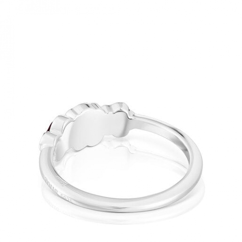 Tous Bold Motif With Gemstones Motifs Ring Silber | Österreich-SIBGLN136
