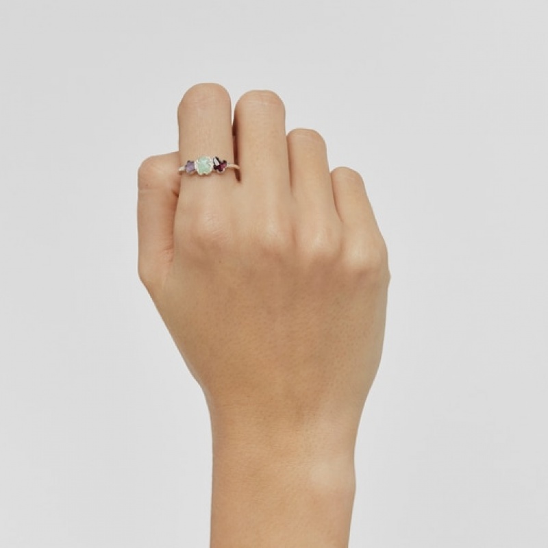 Tous Bold Motif With Gemstones Motifs Ring Silber | Österreich-SIBGLN136