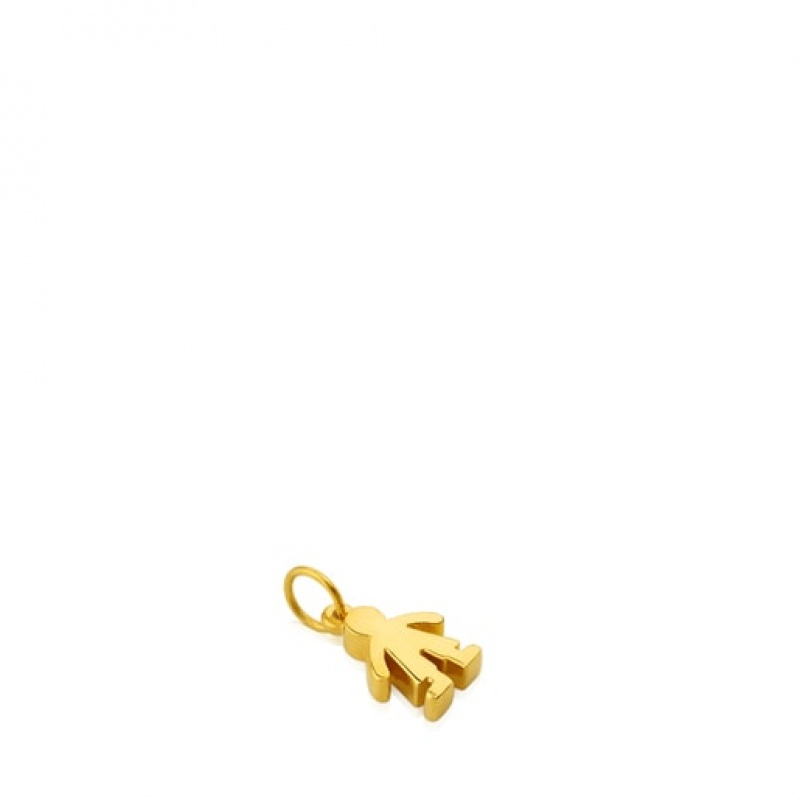 Tous Boy Motif Sweet Dolls Anhänger Gold | Österreich-MXAODH671