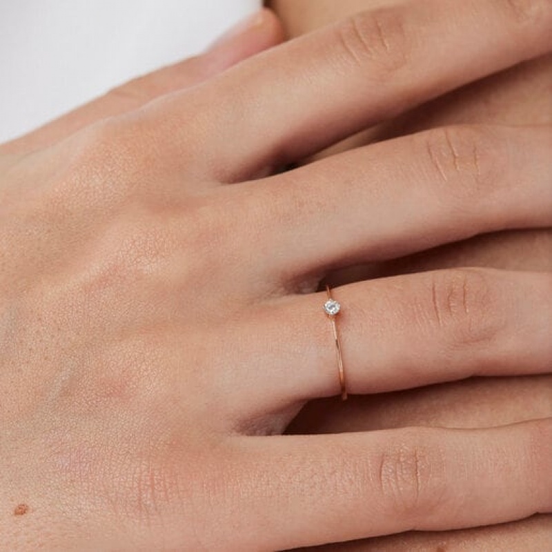Tous Brillants With Diamond Ring Rosa Gold | Österreich-HUFCJT639