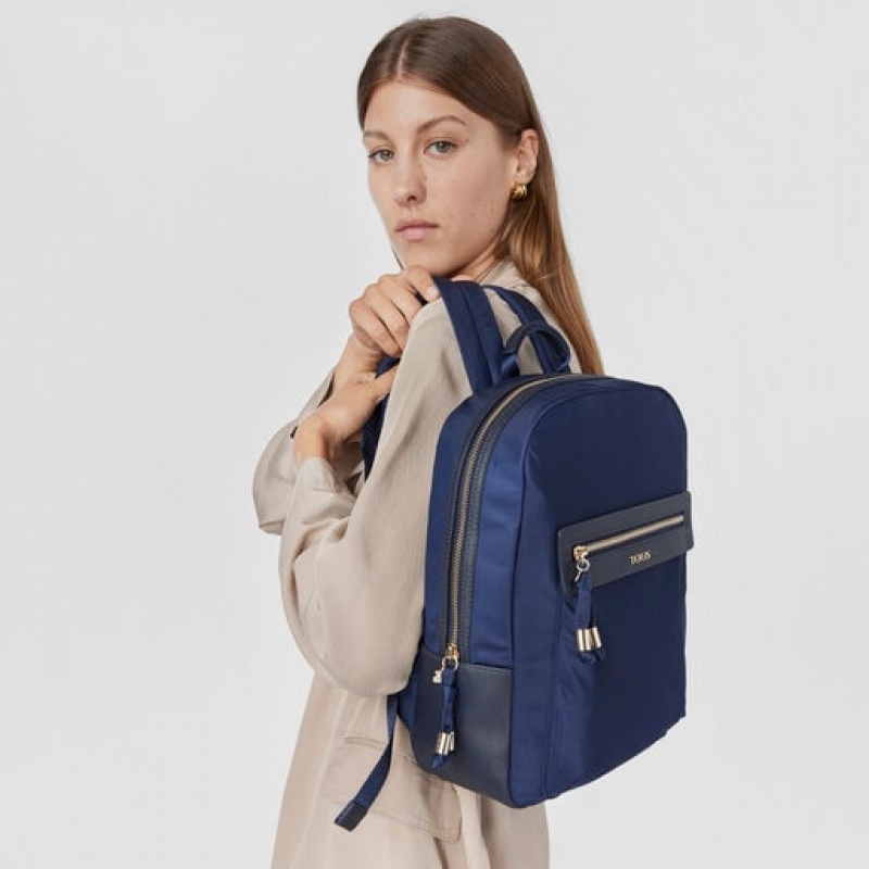 Tous Brunock Chain Rucksack Navy | Österreich-YSVJOG206