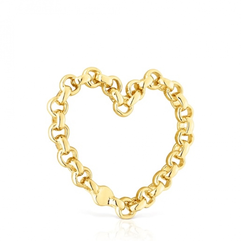 Tous Calin Heart Anhänger Gold | Österreich-UJXGRV652