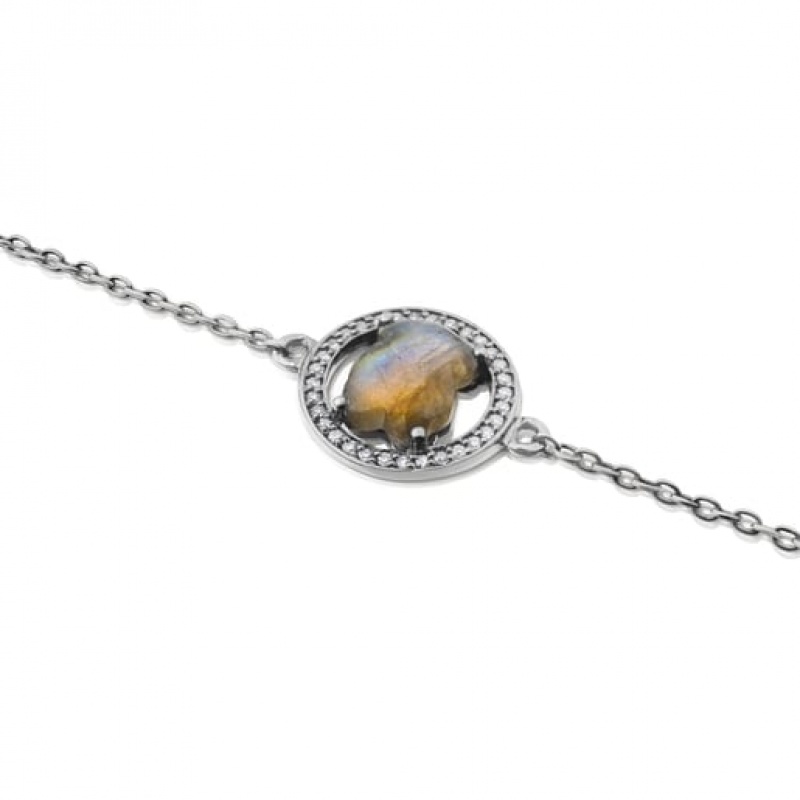 Tous Camille Oxidized With Labradorite Diamond Armband Silber | Österreich-CGQRSJ832
