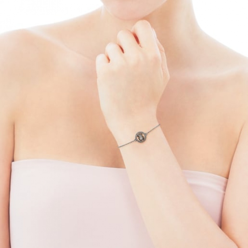 Tous Camille Oxidized With Labradorite Diamond Armband Silber | Österreich-CGQRSJ832