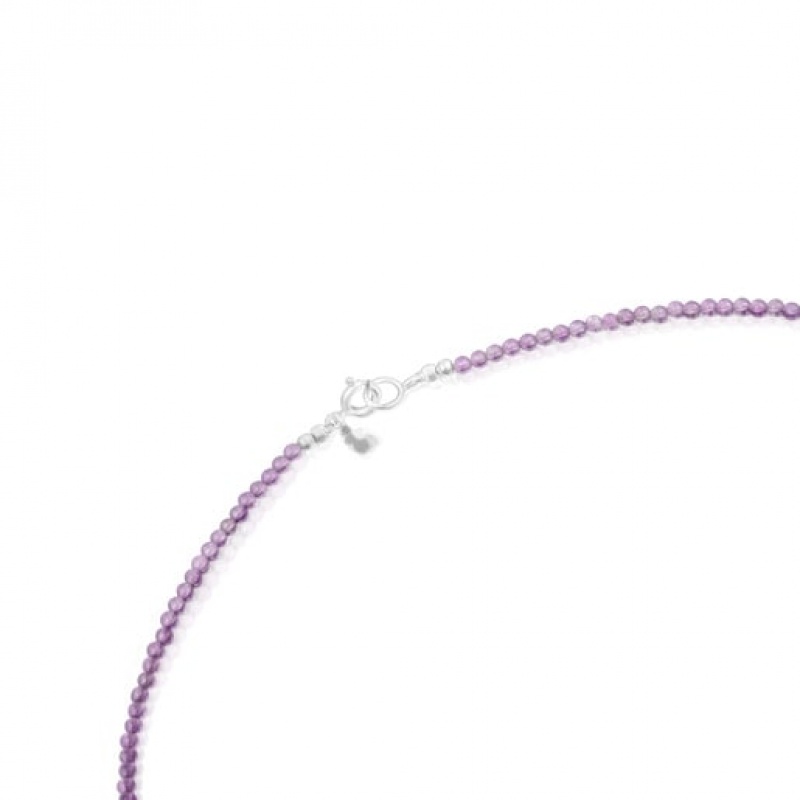 Tous Camille With Amethyst Halskette Gold Lila | Österreich-PQYKFG137