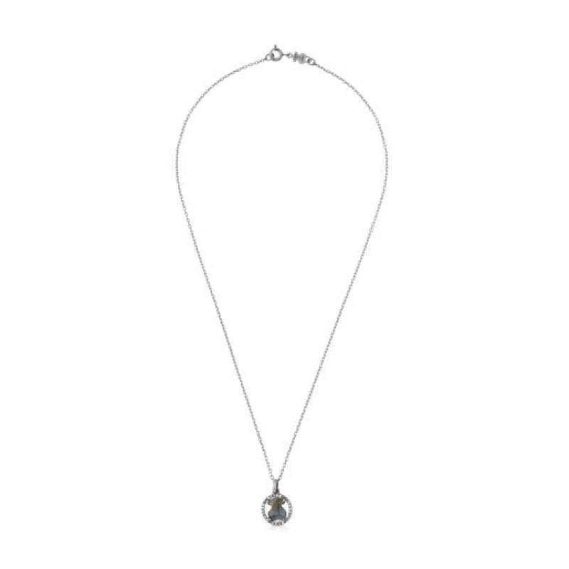 Tous Camille With Labradorite Halskette Silber | Österreich-FEWHLG607