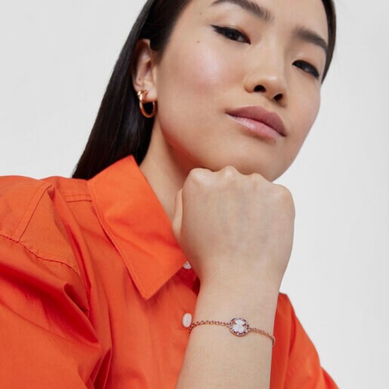 Tous Camille With Mother-of-pearl Sapphire Armband Rosa Gold | Österreich-NQKOIP136