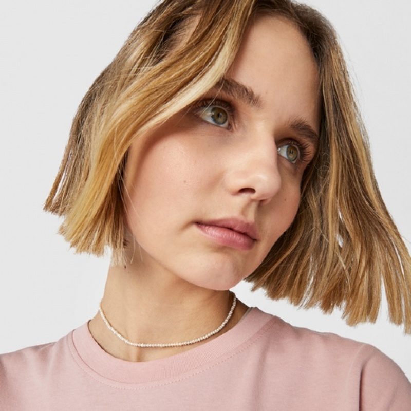 Tous Camille With Prasiolite Halskette Gold Weiß | Österreich-EHBRAX045
