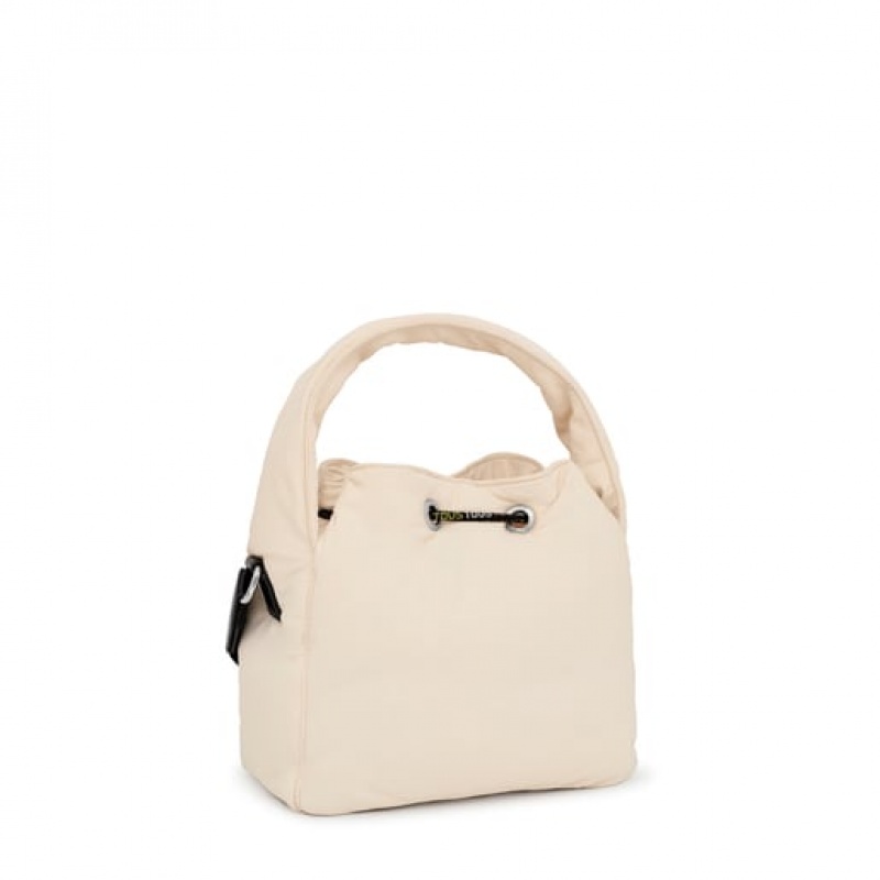 Tous Carol Soft Bucket Tasche Beige | Österreich-ZRIQDV034