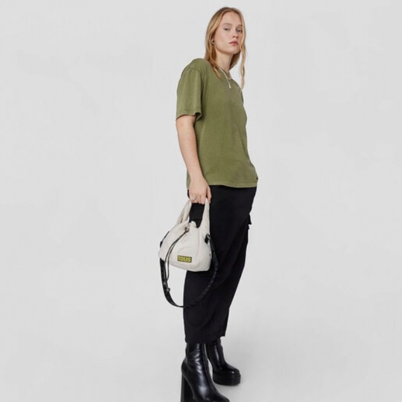 Tous Carol Soft Bucket Tasche Beige | Österreich-ZRIQDV034