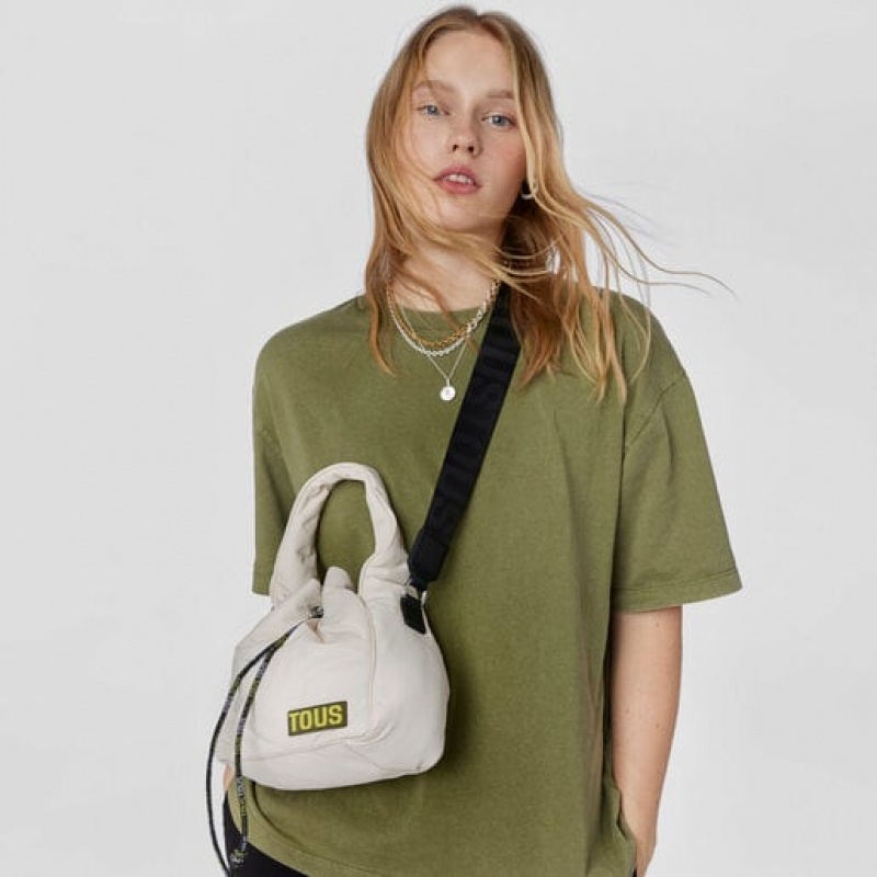 Tous Carol Soft Bucket Tasche Beige | Österreich-ZRIQDV034
