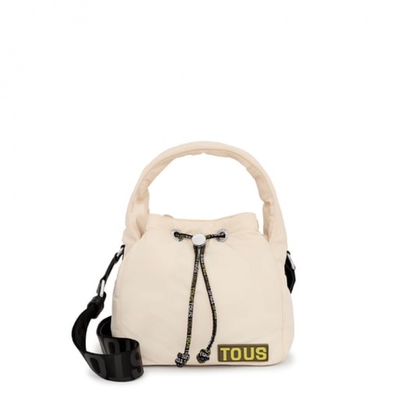 Tous Carol Soft Bucket Tasche Beige | Österreich-ZRIQDV034