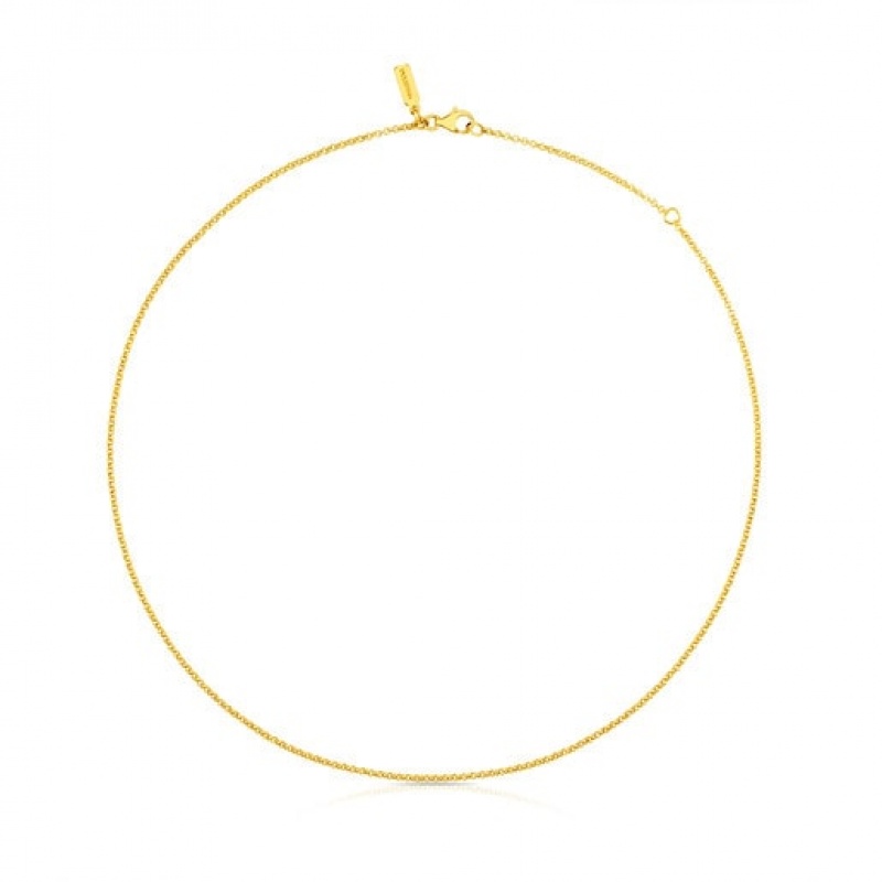 Tous Choker 40cm Kettenriemen Gold | Österreich-JCWFRD726