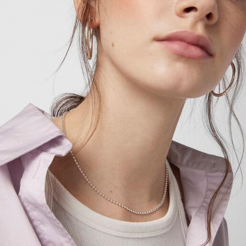 Tous Choker 40cm Kettenriemen Silber | Österreich-DYPVWB610