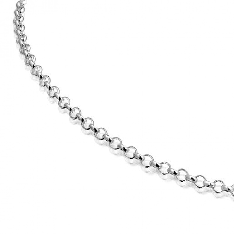 Tous Choker 42cm Hold Kettenriemen Silber | Österreich-YSNGLI024