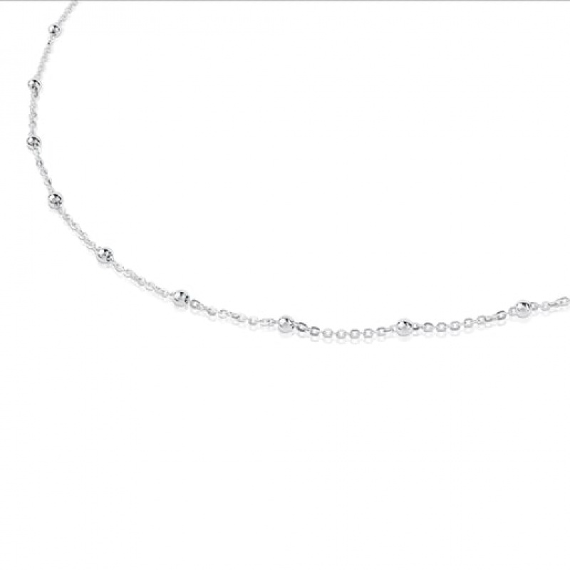 Tous Choker 44cm Kettenriemen Silber | Österreich-PMUOTL389