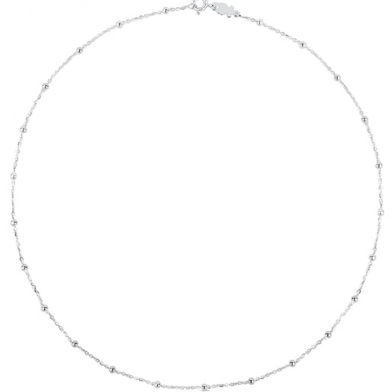 Tous Choker 44cm Kettenriemen Silber | Österreich-PMUOTL389