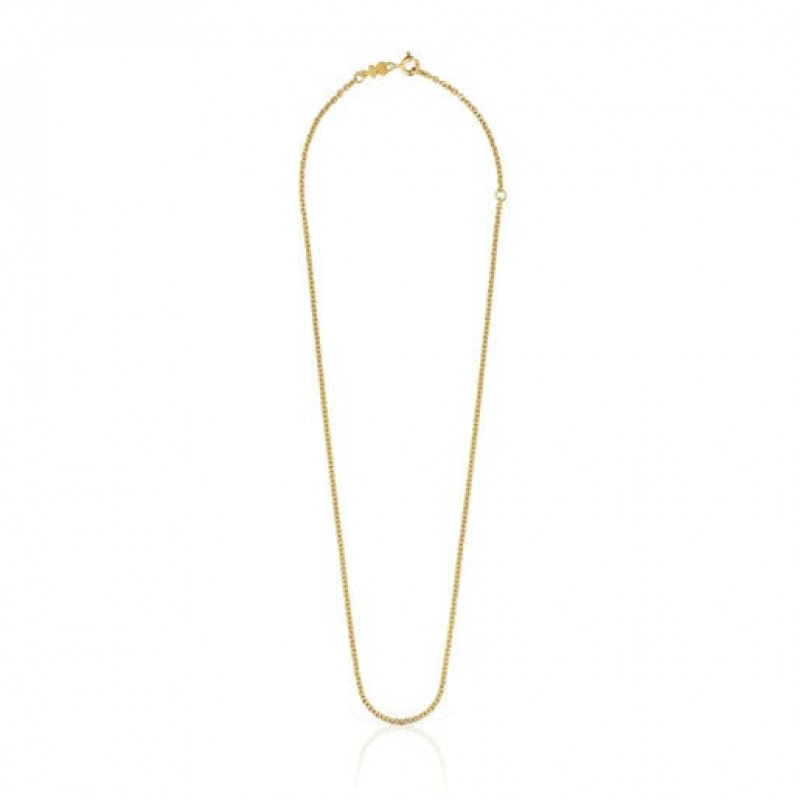 Tous Choker 45cm Kettenriemen Gold | Österreich-BTNCQV015
