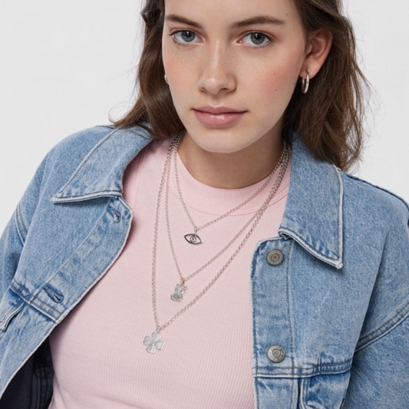 Tous Choker 45cm Kettenriemen Silber | Österreich-ZFSBCY721
