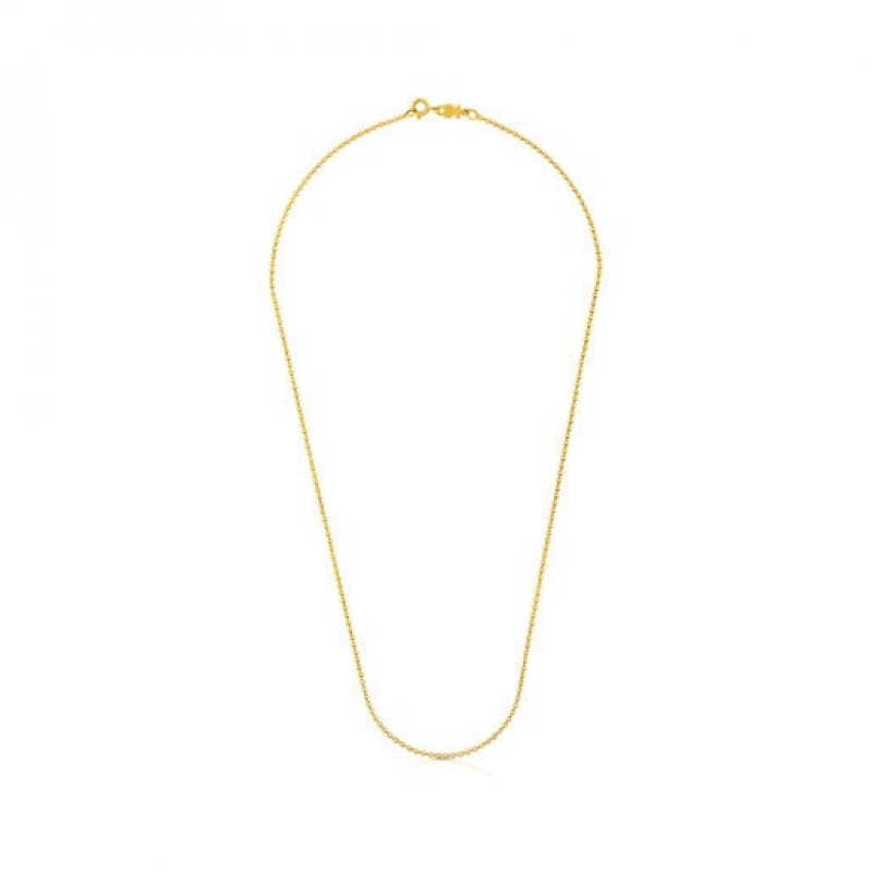 Tous Choker 50cm Kettenriemen Gold | Österreich-GLWHCQ758